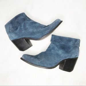 Jeffrey Campbell Point Toe Suede Ankle Boots SZ 10
